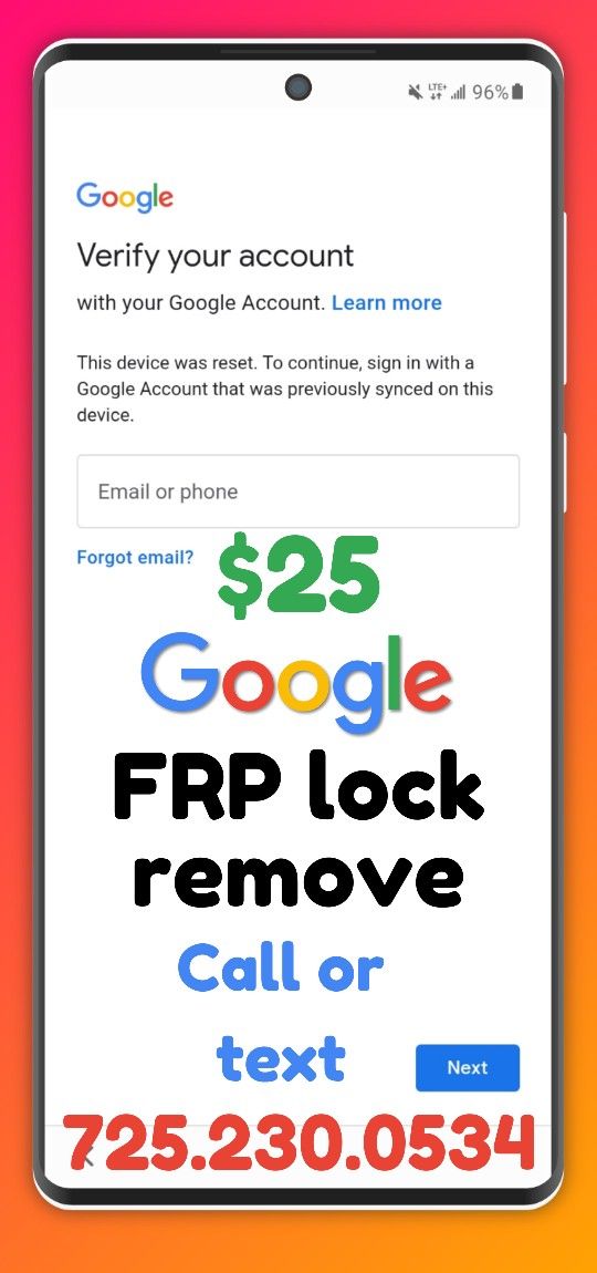 Google FRP Lock Remove Samsung, Motorola, Pixel, OnePlus And More!