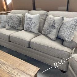 Sofa, Loveseat and Ottoman Living Room Set 💛No Needed Credit Check 💛 $39 Down Payment with Financing