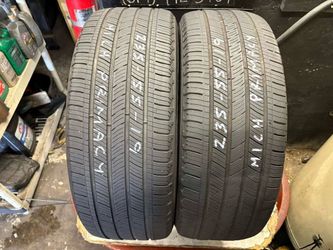 235-55-19 Michelin Primacy Used Tire Pair $120 Free Mounting And Balancing