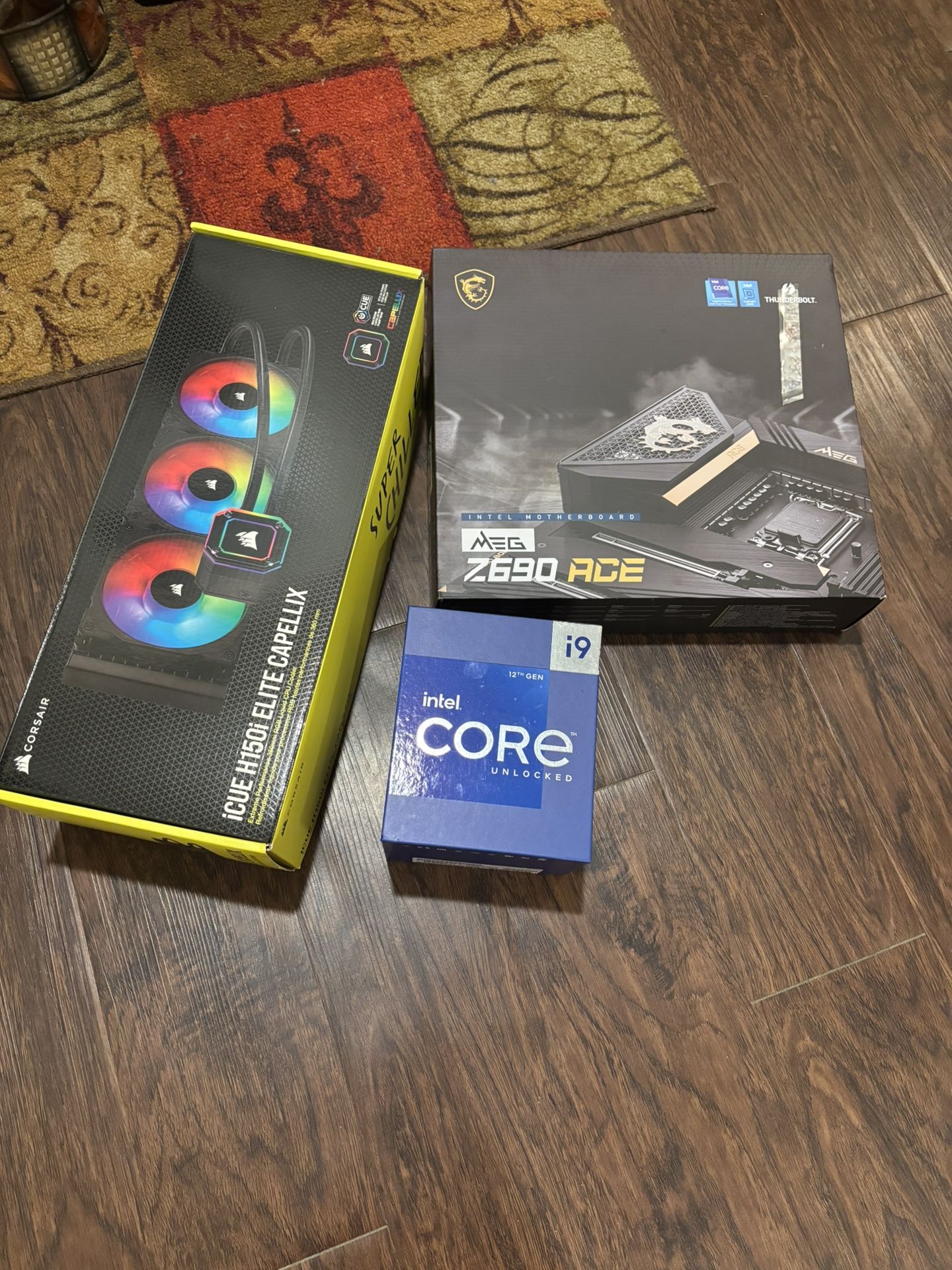 PC Parts MSI MB Core i9-12900K 32GB DDR5!! 360mm AIO RGB READ DESCRIPTION PICK UP ONLY NO TRADE 👉FIRM ON PRICE👈 💲550 FOR All ONLY CASH 💵