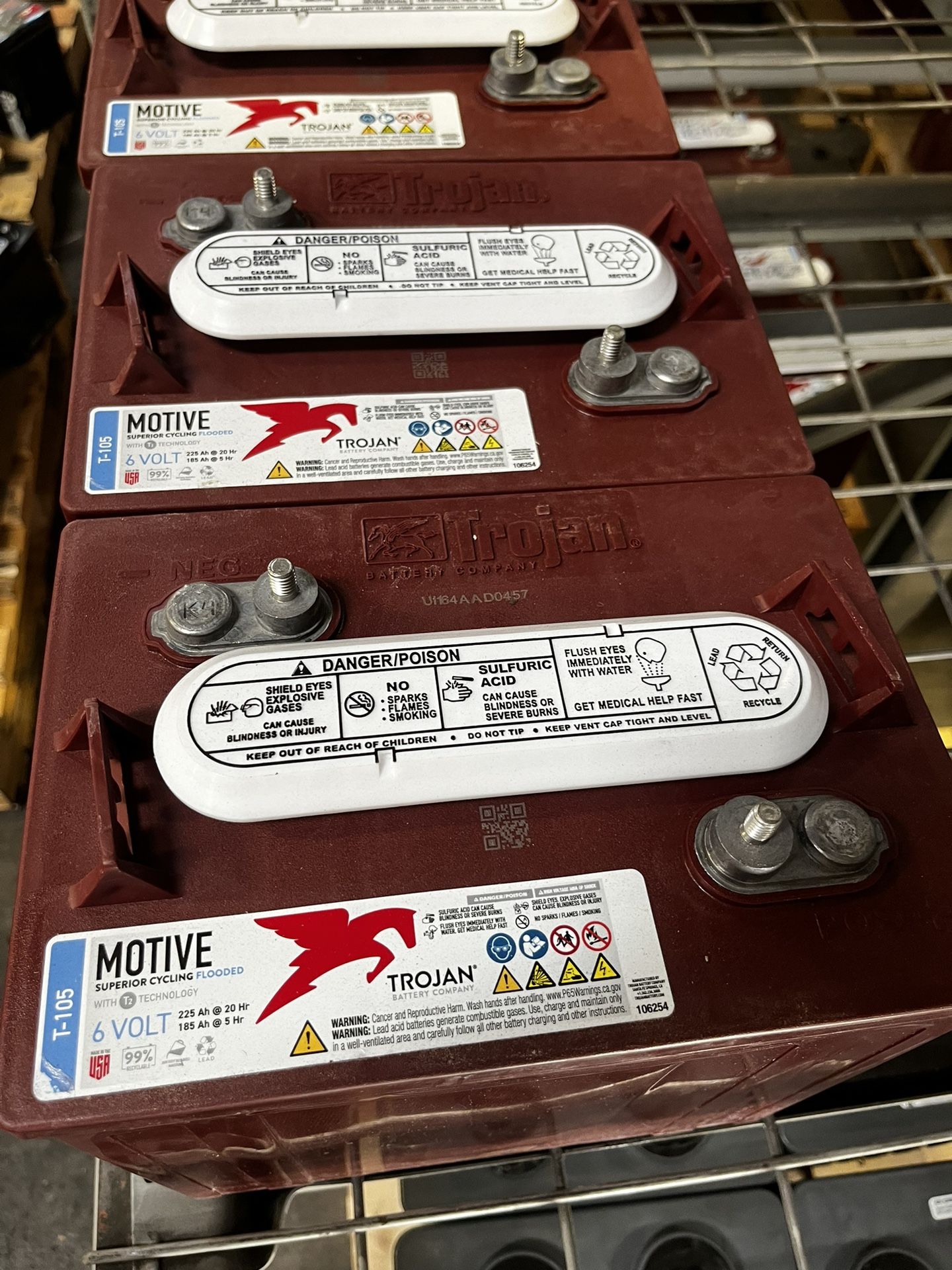 Trojan T-105 6V Deep Cycle Battery