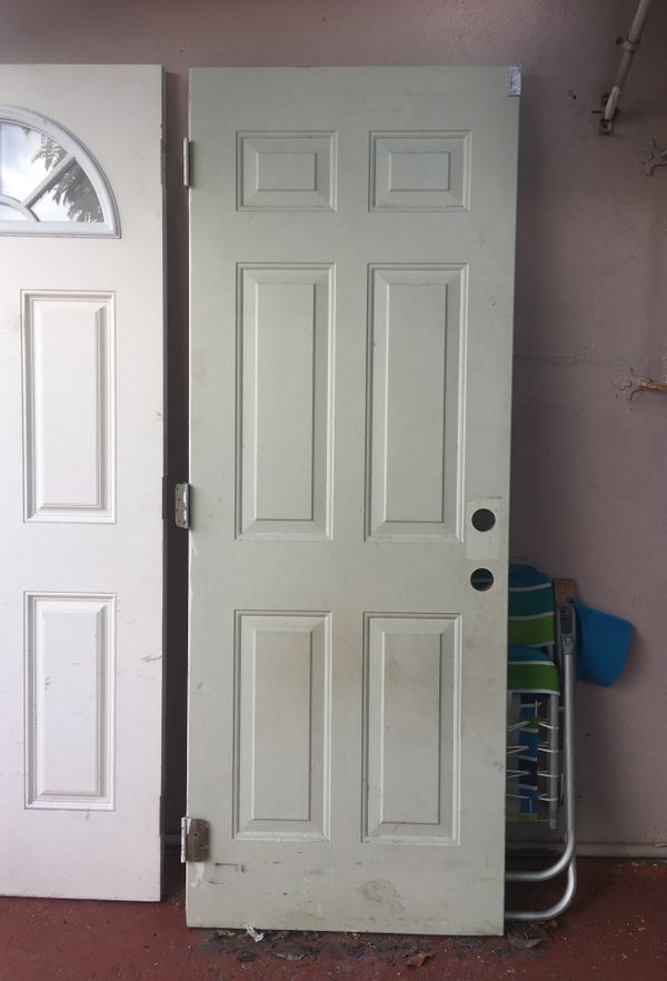 Exterior metal door 30x80 for Sale in Miami, FL OfferUp