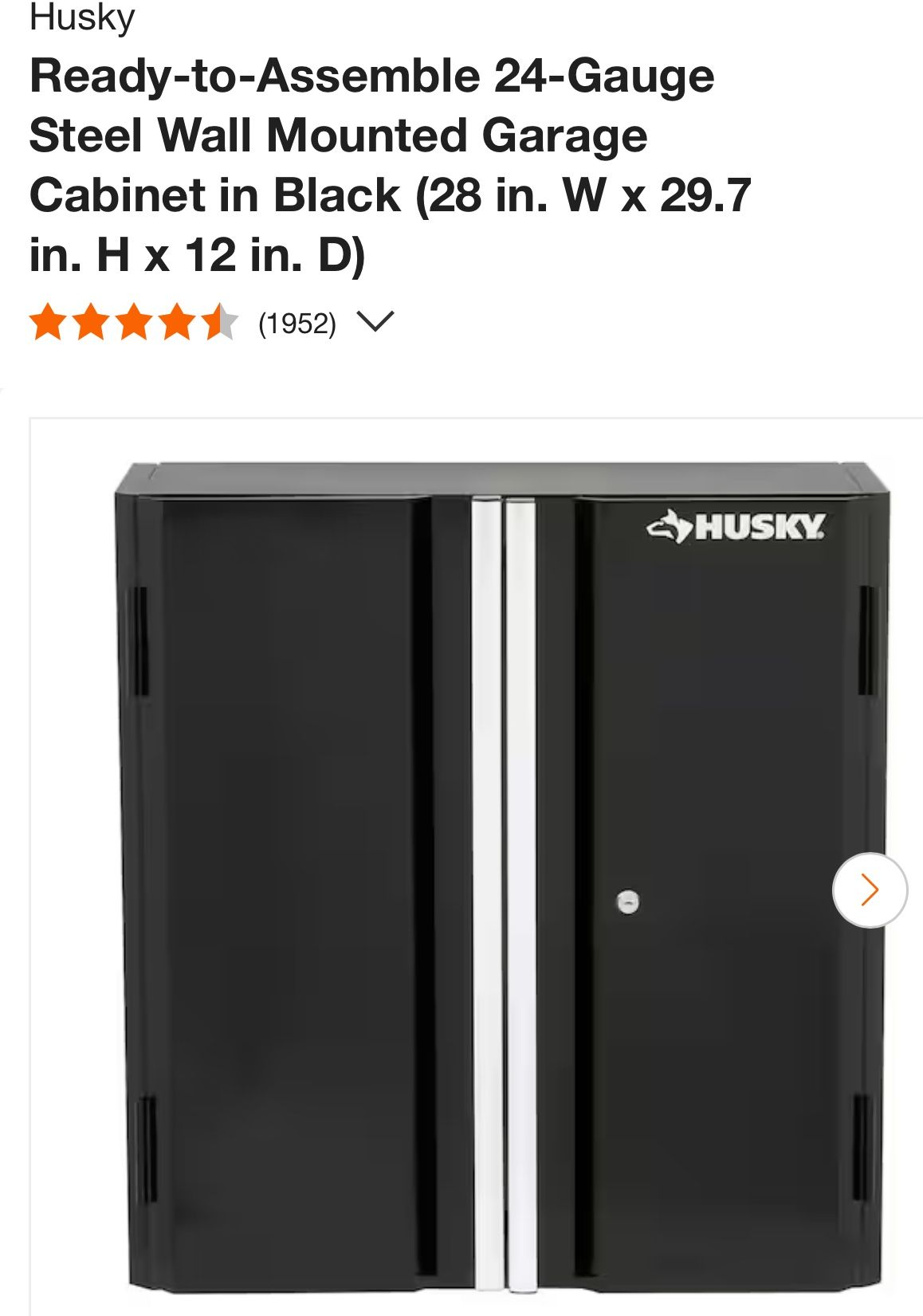 Husky Wall Mount Cabinet