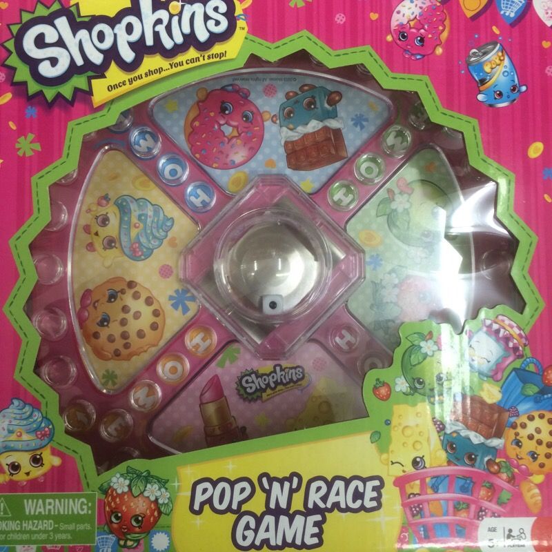 Shopkins Pop n Race Game