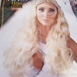 Blonde costume wig