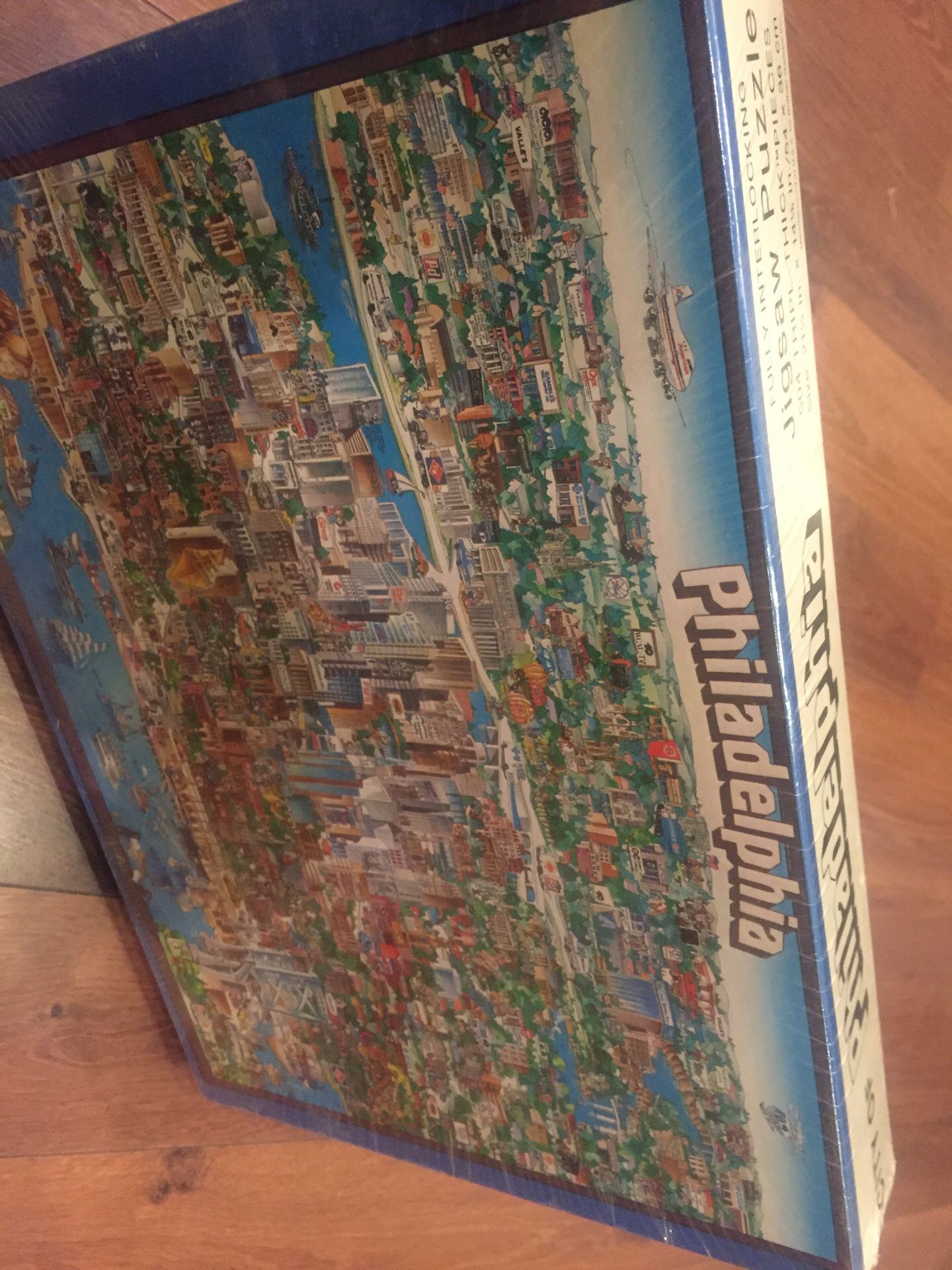 NEW city of Philadelphia puzzle - 504 pieces. Hard puzzle!