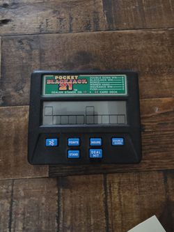 Retro game radica pocket blackjack