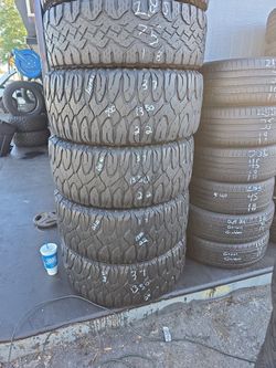 4 Used 37/13.50R22 Milestar 