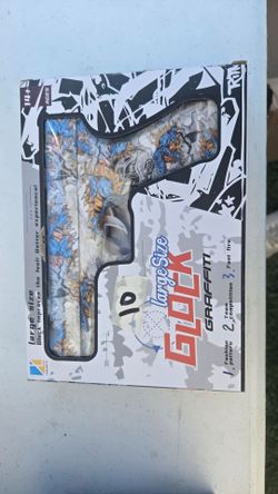 Large Size Glock Graffiti Toy Gun