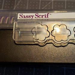 Sizzix Sassy Serif Upper & Lower Case Alphabet