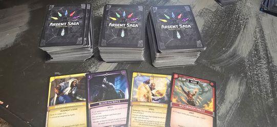 Argent Saga Ccg Cards