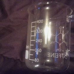 400ml Caffeine Breaker Glass 