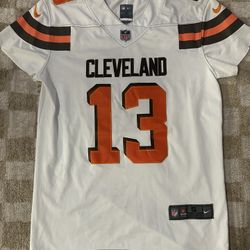Odell Beckham Jr. Cleveland Browns Nike On Field Dawg Pound Jersey Sz Small Crop