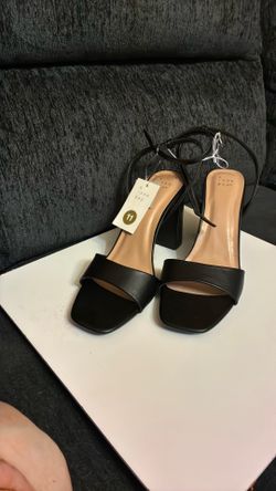 Black high heels