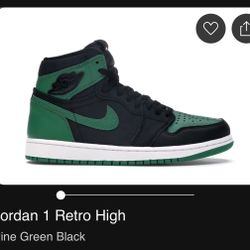 Jordan 1 Pine Green Size 12