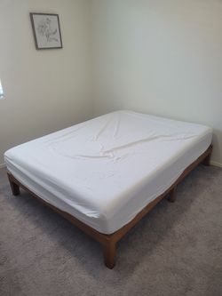 Queen Sized Mattress and Bedframe