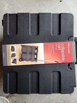 Collapsible cart with Lid
