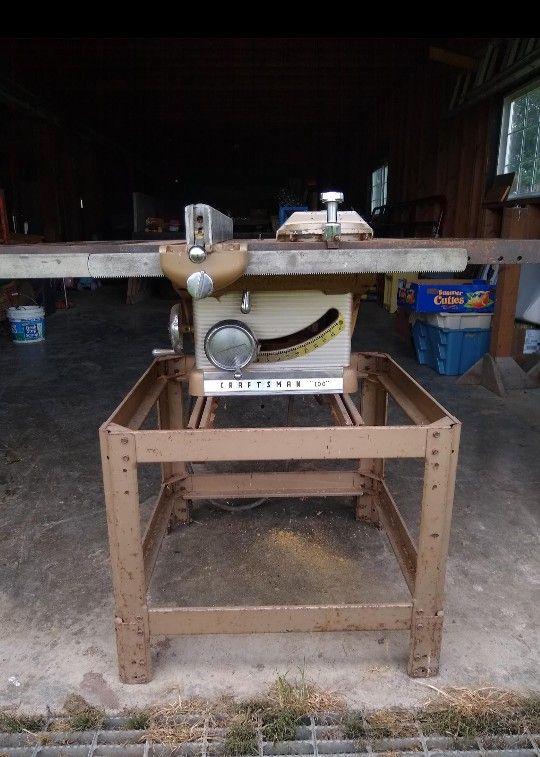 Retro Craftsman "100" Table Saw for Sale in Sumner, WA OfferUp