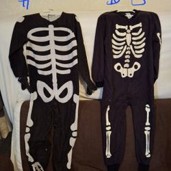 Two Skeleton Costumes