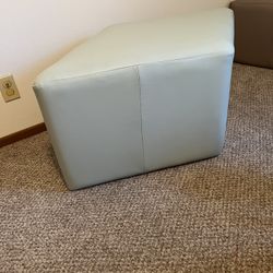 Leather Ottoman