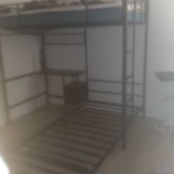Double Bunk Bed /desk And Draws 