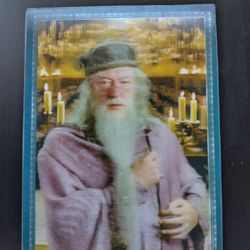 Albus Dumbledore 3D Hologram Chocolate Frog Card SEE DESCRIPTION AND PHOTOS 