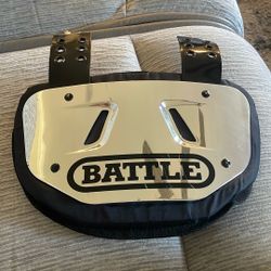 Battle Backplate Chrome (PARTS INCLUDED)