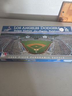 LA Dodgers 1000 pc panoramic jigsaw puzzle