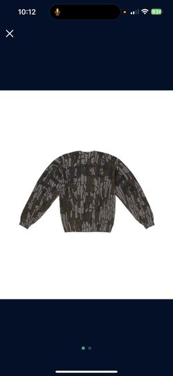 Supreme Old English Printed Sweater Mossy Oak Trebark Camo