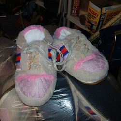 Sneaker Slippers Tribute To Gucci Sneakers Pink Striped One Size Men Women Buy One Pair Or Ten Pairs