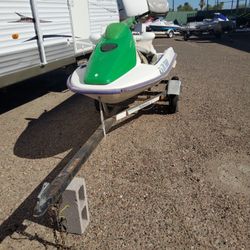 Seadoo Bombardier Jet Ski with Trailer