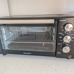 PowerXL Air Fryer Grill Plus Toaster Oven with Air Fry