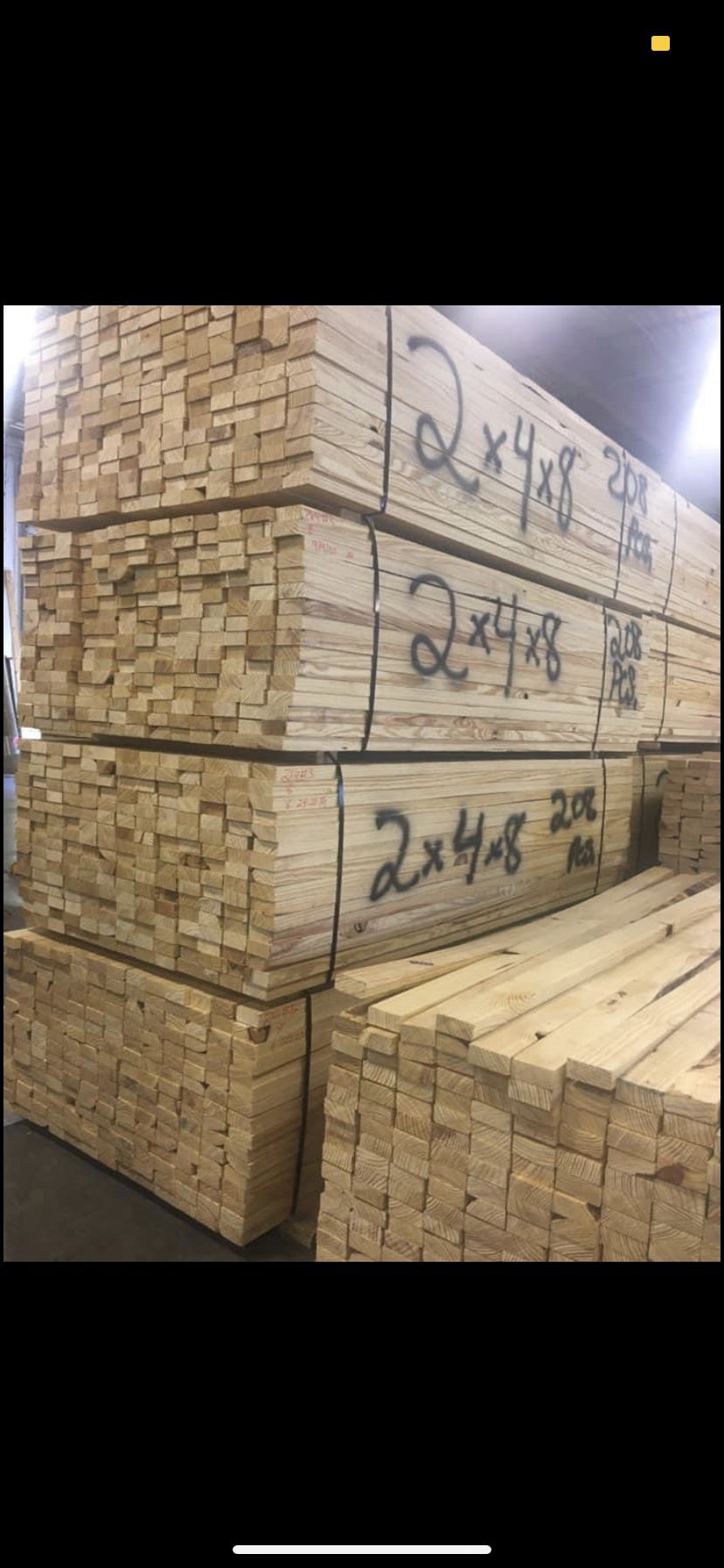 2x4x8 Lumber