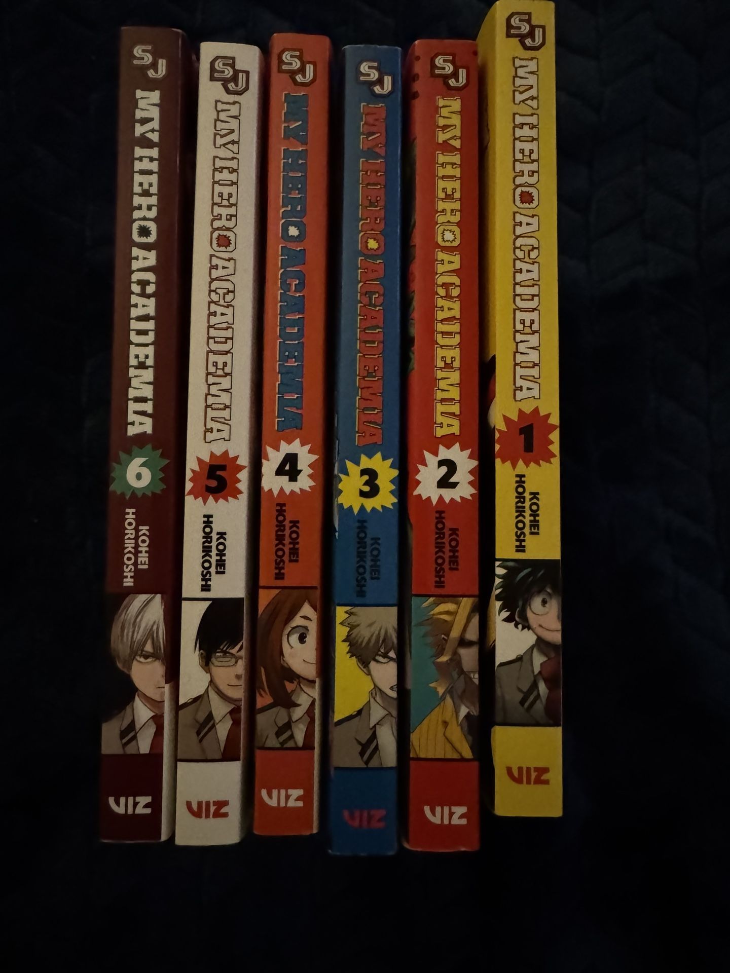 My Hero Academia Vol. 1-6 Set