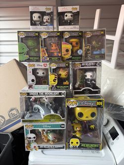 Nightmare Before Christmas Funko Pop Collection — Exclusives, Jumbo & Deluxe Pieces