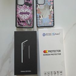 LIKE NEW SAMSUNG GALAXY S25 ULTRA 256 GB UNLOCKED WITH ACCESSORIES