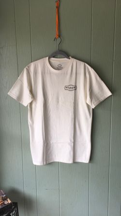 Hula Girl Cigar Logo Crew Neck T-Shirt S/S Creamy White Medium