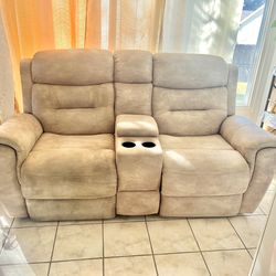 Loveseat Recliner-Microfiber