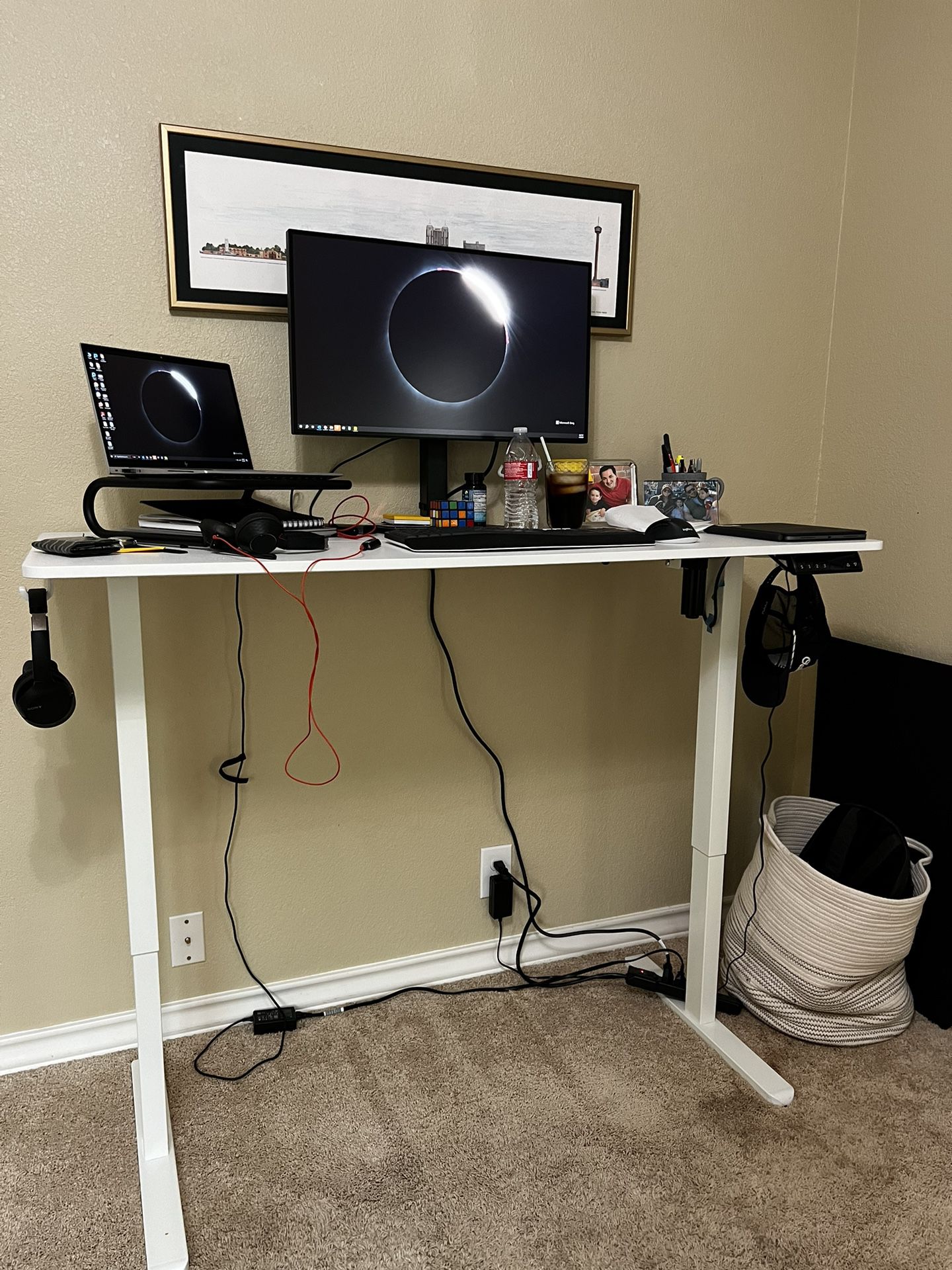 Standing Desk (Adjustable Stand Up Home Desk)