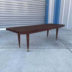 Mid Century  Iconic Bench/ Coffee Table