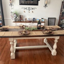 Farm Style Dining Table