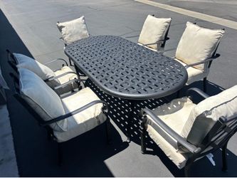 Outdoor set iron 8 feet long big heavy