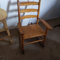 Wooden Rocking Chair