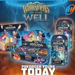 Disney Lorcana Whispers In The Well Starter Kit