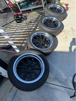 18x8 and 18x10 American Racing Wheels