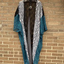 ODDY Kimono Open Cardigan, 2XL/3XL