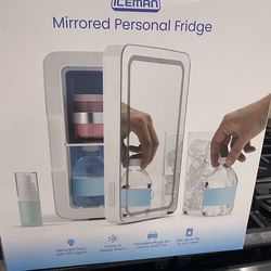 Mirrored 5L Personal fridge