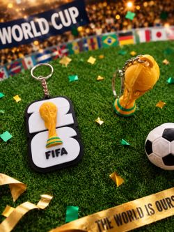 Llaveros de la Copa Mundial / World Cup keychains