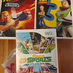 Wii Games A Bundle Of 3 Wii Games For Sale