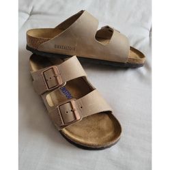 Birkenstock Women's Arizona Sandals Oiled Leather Size 37 6-6.5 Narrow